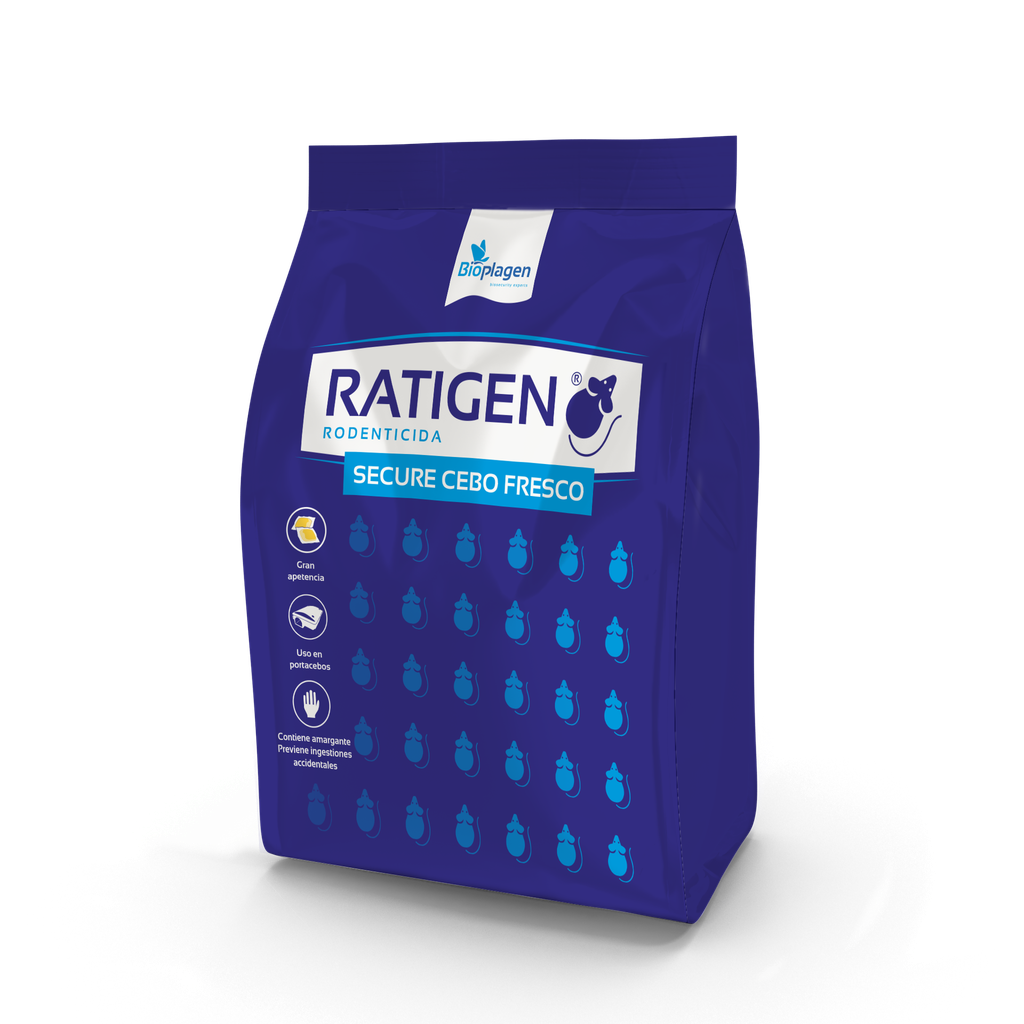 RATIGEN SECURE CEBO FRESCO BOLSA 150 GR